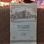 1957 Diesel Locomotive Air Compressors Edition International Textbook Company. Fixed Price $24.99.