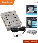 Car Audio Crossover 2-WAY 3-WAY Active Electronic Bass Remote Control. Fixed Price $90.98.
