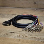Open Box Hosa DTP-802 6-FOOT 8-CHANNEL DB25 To 1/4" Trs Balanced Snake. Fixed Price $57.99.