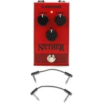 Electronic Nether Octaver Pedal With Ebs Patch Cables. Fixed Price $46.90.