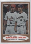 2011 Heritage Chrome 1176/1962 Managers' Dream ( ) Albert Pujols Ryan Braun 0S3. Fixed Price $10.03.