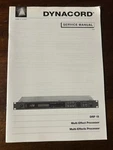Dynacord DRP-15 Multi Effect Processor Service Manual Original Oem Mark. Fixed Price $29.99.