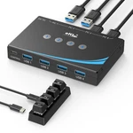 Ekl Usb 3.0 4 Computers Sharing Peripherals, Port Switcher. Fixed Price $56.65.