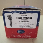 Vintage Shure 55SW Unidyne Microphone Box + Paperwork Only Original 1950S. Fixed Price $200.00.