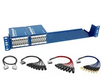 Switchcraft 1625 Patchbays + Rack 4 Custom 3FT. Premium Mogami Cables Pala. Fixed Price $1343.00.