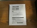 Owners Manual Operating For Tascam Cd Reel Cassette By Model Bin *1 Of 2*. Fixed Price $37.00.