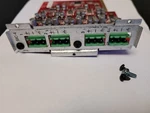 Biamp Tesira SIC-4 4-CHANNEL Mic/line Input Card Module Server-io. Fixed Price $59.99.