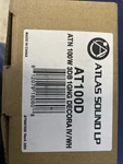 Atlas Sound Lp AT100D Atn 3DB 1GNG Decora Iv/wh. Fixed Price $45.00.