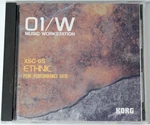 Korg XSC-6S Ethnic 01/W Music Workstation Pcm Performance Data Memory Patch Card. Fixed Price $199.99.