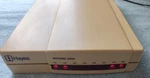 Hayes Accura 2400 Baud External Serial RS232 Modem W/ Adapter YA13AM V 1.0. Fixed Price $39.99.