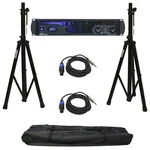 Peavey IPR2 7500 Pro Audio Speaker Amplifier Stands & Speakon To 1/4" Cables. Fixed Price $1449.99.