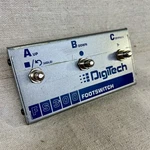 Digitech FS300 3-BUTTON Multi-function Footswitch 2010S Silver/blue. Fixed Price $20.00.