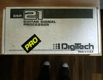Digitech Gsp 21 Guitar Signal Processor Rack Mountable 1U Black W/ Fx Ports. Fixed Price $225.00.