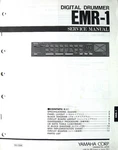 Yamaha EMR-1 Digital Drummer Machine Original Service Manual Book, Japan. Fixed Price $16.99.