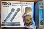 Naxa Professional Dual & Nady Vhf Wireless Microphone Kits + Receivers. Fixed Price $20.43.