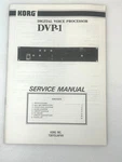 Korg DVP-1 Digital Voice Processor Service Manual Schematics Parts List Vintage. Fixed Price $55.00.