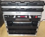 Skb 8 Space Rack Case With Gem Sound GL-99 Light And Power Strip. Fixed Price $250.00.