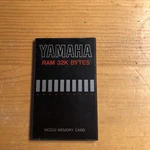 Yamaha MCD32 Memory Card Ram With Fresh Battery, Tested. Fixed Price $100.00.