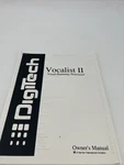 Digitech Vocalist Ii Harmony Processor Manual. Reprint. Fast Shipping. Fixed Price $14.95.