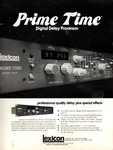 Vtg 70'S Lexicon Digital Delay Magazine Print Ad Prime Time Processor Pinup Page. Fixed Price $9.99.