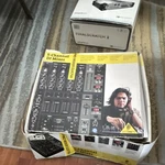 Behringer Pro DJX750 5-CHANNEL Mixer, Digital Effects, Bpm Counter. Fixed Price $55.00.