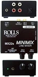 Rolls Mini 2 Ch 1/8" & Rca Mixer. Fixed Price $69.00.