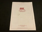 Bbe Sound Inc. Model 10032 Sonic Maximizer User Manual *original*. Fixed Price $9.95.