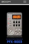 Zoom PFX-9003 Guitarmulti Effect Processorhandheld Mini. Fixed Price $100.00.