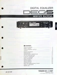 Yamaha DEQ5 Digital Graphic Equalizer Rack Mount Original Service Manual Book. Fixed Price $34.99.