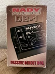 Nady Audio DB-1 Passive Direct Box Nib. Fixed Price $20.00.