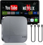 Ai Box Wifi Wireless Tv Movie Streaming Netflix Youtube Android Carplay Adapter. Fixed Price $51.96.