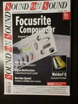 Sound On Uk Magazine May 1999 Focusrite Compounder Gem Equinox Waldorf. Fixed Price $19.95.