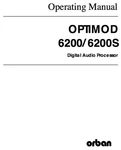 Orban Optimod 6200S Digital Audio Processor Operating Manual On Cd-rom. Fixed Price $25.00.