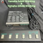 Yamaha FX500 Multi Effects Processor & MFC06 Midi Foot Controller Set Tested. Fixed Price $206.75.