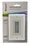 Three (3) Legrand On-q Cable Access Wall Plates WP1014-WH-V1 White. Fixed Price $29.10.