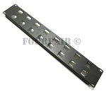 16-HOLE 2U Audio Rack Panel Chassis Mount For Neutrik Size Xlr 1/4 Trs Speakon. Fixed Price $22.59.