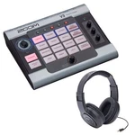 Zoom V3 Multi-effects Vocal Processor Bundle With Samson SR350 Headphones V-3. Fixed Price $279.99.