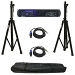 Peavey IPR2 2000 Pro Audio Speaker Amplifier Stands & Speakon To 1/4" Cables. Fixed Price $679.99.