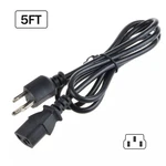 5FT Ac Power Cord For Musysic MU-EQ15B Dual 15-BAND Stereo Digital Equalizer. Fixed Price $8.36.
