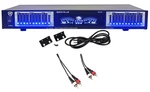 Rockville REQ20 19" Pro Rack Mount Dual 10-BAND Graphic Equalizer Eq+vu Meters. Fixed Price $79.95.