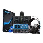 Presonus Audiobox Studio Ultimate Bundle W/ Monitors + Headphones Mic. Fixed Price $299.99.