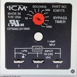 ICM175B Bypass Timer Universal Volt 1000 Sec Adj New Open Box. Fixed Price $10.00.