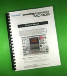 Owners Manual For Roland MC-909 Sampling Groove Box 181 Pages W/clear Covers!. Fixed Price $28.44.