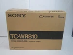 Sony TC-WR810/HX Pro Dolby Stereo Dual Cassette Deck With Box. Fixed Price $124.99.