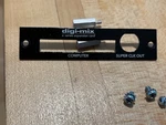 Apogee Audio Digimix X- Series Expansion Card Plate, With Installation Pieces. Fixed Price $25.00.