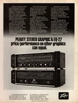 Vtg 70S 80S Peavey Equalizers Magazine Print Ad Stereo Graphic EQ-27 Pinup Page. Fixed Price $7.99.