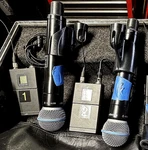 Shure UR124D+ BETA58 WL184 Wireless Beltpack Handheld System J5 UR2 UR4D+. Fixed Price $1700.00.
