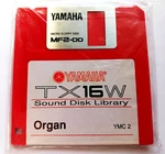 Yamaha TX16W Organ Sound Disk On Original Floppy For Use With Sampler. Fixed Price $39.99.