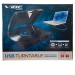 Digitize Your Albums! Nib: Vibe Sound Usb Turntable With Built-in Speakers. Fixed Price $25.95.