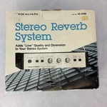 Vtg Realistic 42-2108 Stereo Reverb System Silver Face 1970S With Original Box. Fixed Price $97.00.